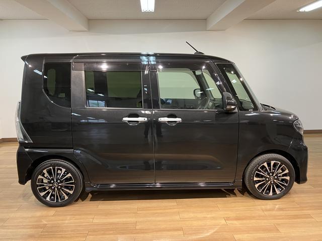 タントカスタムＲＳ／ナビ／パノラマカメラ／クルーズコントロール／ナビ／ＢＬＵＥＴＯＯＴＨ／ＵＳＢ／パノラマカメラ／バックカメラ／両側電動スライドドア／クルーズコントロール／電動パーキングブレーキ／前席シートヒーター／コーナーセンサー／スマートキー／オートライト／（大阪府）の中古車