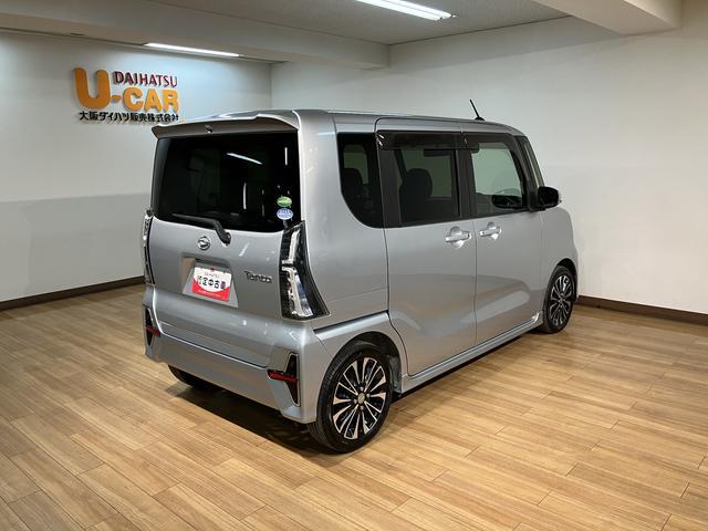 タントカスタムＲＳセレクション　カーナビ／前後ドラレコ／ＥＴＣ車検受け渡し／クルーズコントロール／カーナビ／Ｂｌｕｅｔｏｏｔｈ／フルセグＴＶ／前後ドラレコ／ＥＴＣ／バックカメラ／スマートアシスト／両側パワースライドドア／ＬＥＤヘッドライト／キーフリーシステム／（大阪府）の中古車
