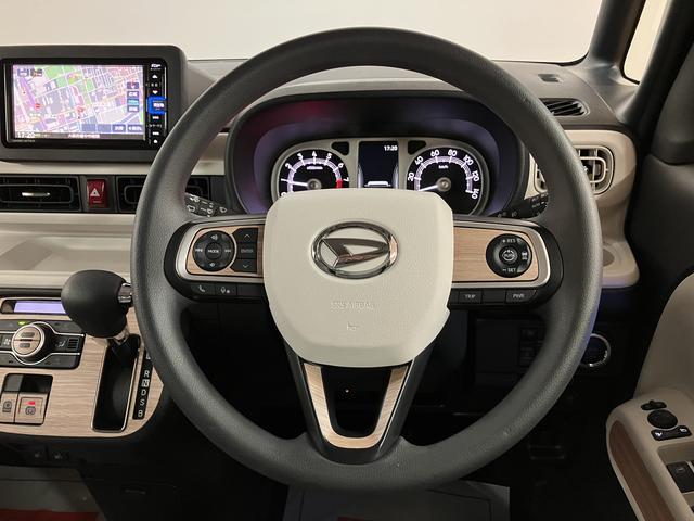 ムーヴキャンバスストライプスＧターボ／ナビ／前後ドラレコ／Ｂカメラ／ＥＴＣ／走行２．５万キロ／ナビ／ＢＬＵＥＴＯＯＴＨ／ＵＳＢ／前後ドラレコ／ＥＴＣ／バックカメラ／クルーズコントロール／両側電動スライドドア／電動パーキングブレーキ／スマートキー／ルーフキャリア／ターボ車（大阪府）の中古車