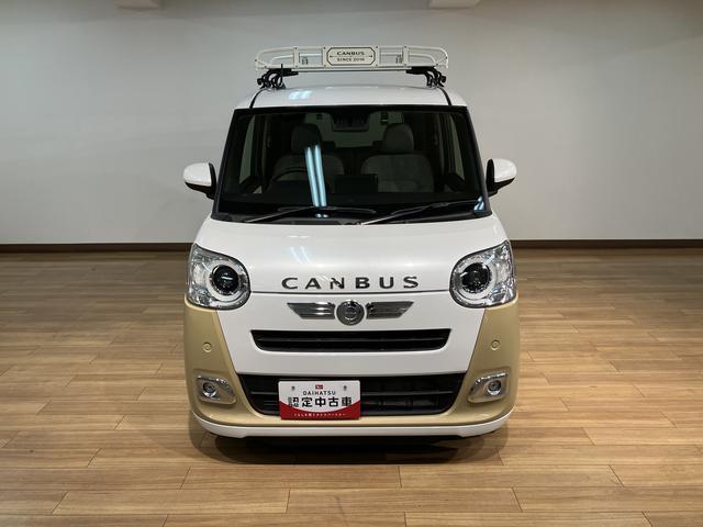 ムーヴキャンバスストライプスＧターボ／ナビ／前後ドラレコ／Ｂカメラ／ＥＴＣ／走行２．５万キロ／ナビ／ＢＬＵＥＴＯＯＴＨ／ＵＳＢ／前後ドラレコ／ＥＴＣ／バックカメラ／クルーズコントロール／両側電動スライドドア／電動パーキングブレーキ／スマートキー／ルーフキャリア／ターボ車（大阪府）の中古車