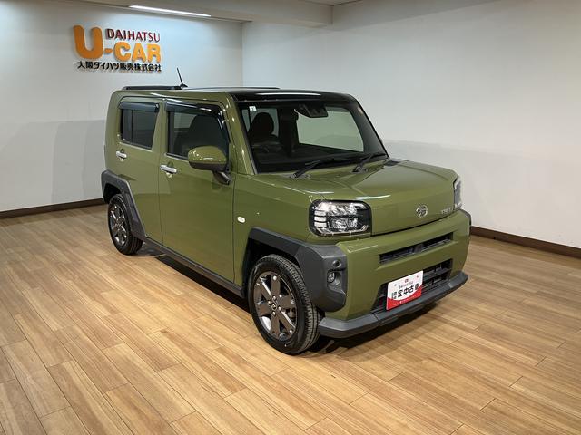タフトＧターボ　Ｒ３年式／ナビ／バックカメラ／クルーズコントロールＲ３年式／ターボ車／クルーズコントロール／カーナビ／バックカメラ／フルセグＴＶ／Ｂｌｕｅｔｏｏｔｈ／ＵＳＢ／ＤＶＤ再生／ＥＴＣ／コーナーセンサー／電動パーキングブレーキ／ＬＥＤヘッドライト／（大阪府）の中古車