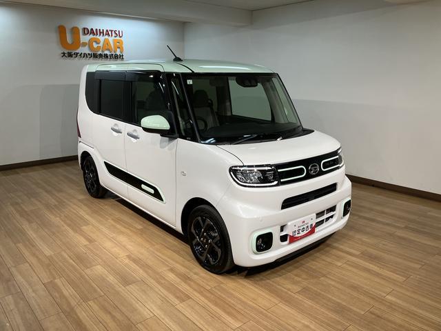 タントＸターボ／ナビ／Ｂカメラ／クルコン／１４インチアルミ／ターボ車／ナビ／ＢＬＵＥＴＯＯＴＨ／ＵＳＢ／バックカメラ／前後ドラレコ／クルーズコントロール／片側電動スライドドア／スマートキー／１４インチアルミホイール／前席シートヒーター／ステアリングスイッチ／（大阪府）の中古車