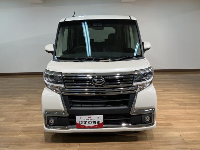 タントカスタムＲＳ　トップエディションリミテッドＳＡIII１年間走行距離無制限保証／８インチカーナビ／全周囲モニター／フルセグＴＶ／ＣＤ録音／ＤＶＤ／Ｂｌｕｅｔｏｏｔｈ／ＵＳＢ／ドラレコ／ＥＴＣ／シートヒーター／スマートアシストＩＩＩ／両側電動スライドドア／（大阪府）の中古車