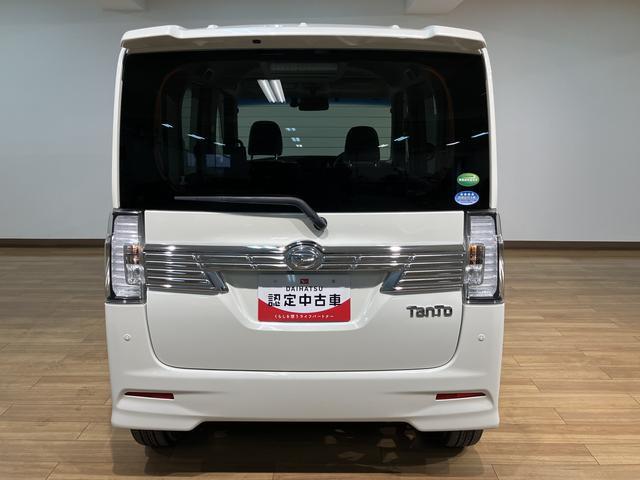タントカスタムＲＳ　トップエディションリミテッドＳＡIII１年間走行距離無制限保証／８インチカーナビ／全周囲モニター／フルセグＴＶ／ＣＤ録音／ＤＶＤ／Ｂｌｕｅｔｏｏｔｈ／ＵＳＢ／ドラレコ／ＥＴＣ／シートヒーター／スマートアシストＩＩＩ／両側電動スライドドア／（大阪府）の中古車