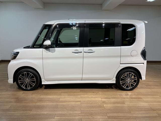 タントカスタムＲＳ　トップエディションリミテッドＳＡIII１年間走行距離無制限保証／８インチカーナビ／全周囲モニター／フルセグＴＶ／ＣＤ録音／ＤＶＤ／Ｂｌｕｅｔｏｏｔｈ／ＵＳＢ／ドラレコ／ＥＴＣ／シートヒーター／スマートアシストＩＩＩ／両側電動スライドドア／（大阪府）の中古車