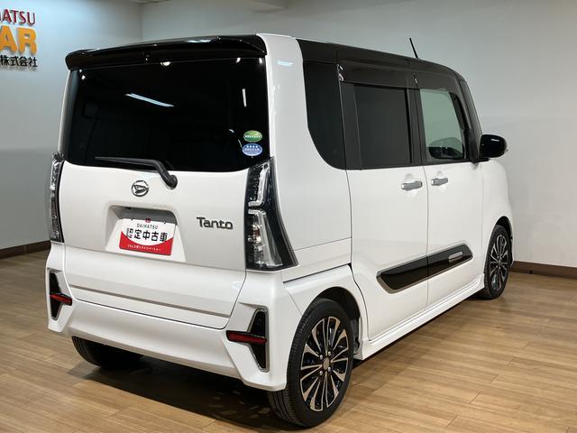 タントカスタムRSセレクション/9インチナビ/クルコン/両側電スラ走行3.0万キロ/1年間走行距離無制限保証/9インチナビ/BLUETOOTH/USB/パノラマカメラ/バックカメラ/クルーズコントロール/両側電動スライドドア/ETC/前後ドラレコ/前席シートヒーター(大阪府)の中古車