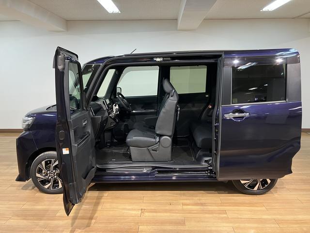 タントカスタムＸ／９インチナビ／パノラマ／前後ドラレコ／両側電スラ１年間走行距離無制限保証／走行３．５万キロ／９インチナビ／ＢＬＵＥＴＯＯＴＨ／パノラマカメラ／バックカメラ／前後ドラレコ／両側電動スライドドア／電動パーキングブレーキ／スマートキー／前席シートヒーター（大阪府）の中古車