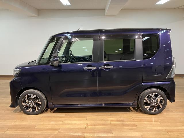 タントカスタムＸ／９インチナビ／パノラマ／前後ドラレコ／両側電スラ１年間走行距離無制限保証／走行３．５万キロ／９インチナビ／ＢＬＵＥＴＯＯＴＨ／パノラマカメラ／バックカメラ／前後ドラレコ／両側電動スライドドア／電動パーキングブレーキ／スマートキー／前席シートヒーター（大阪府）の中古車