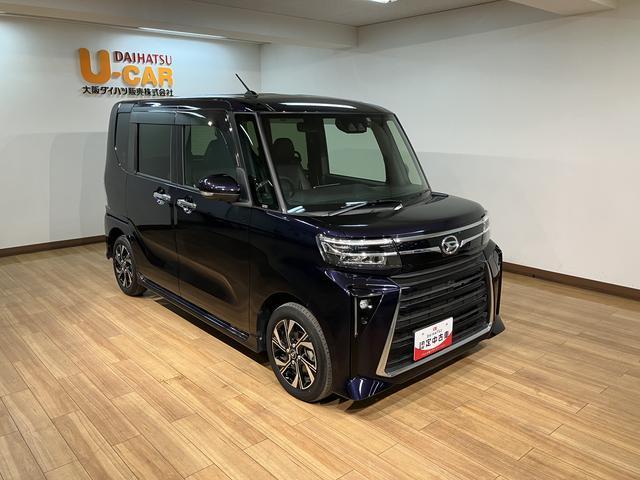 タントカスタムＸ／９インチナビ／パノラマ／前後ドラレコ／両側電スラ１年間走行距離無制限保証／走行３．５万キロ／９インチナビ／ＢＬＵＥＴＯＯＴＨ／パノラマカメラ／バックカメラ／前後ドラレコ／両側電動スライドドア／電動パーキングブレーキ／スマートキー／前席シートヒーター（大阪府）の中古車