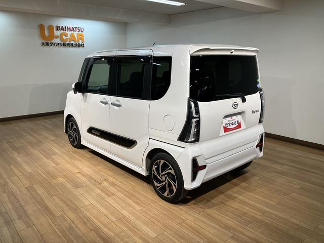 タントカスタムRSスタイルセレクション/パノラマ/クルコン/ETC1年間走行距離無制限保証/走行2.3万キロ/パノラマカメラ/バックカメラ/クルーズコントロール/両側電動スライドドア/スマートキー/ETC/前席シートヒーター/コーナーセンサー/LEDヘッドライト/(大阪府)の中古車