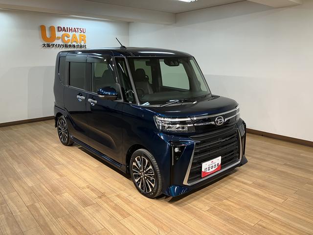 タントカスタムＲＳ／１０インチナビ／後席モニター／パノラマ／ＥＴＣターボ車／１０インチナビ／ＢＬＵＥＴＯＯＴＨ／パノラマカメラ／後席モニター／両側電動スライドドア／前席シートヒーター／前後ドラレコ／自動駐車／クルーズコントロール／スマートキー／ＥＴＣ／Ｂカメラ／（大阪府）の中古車