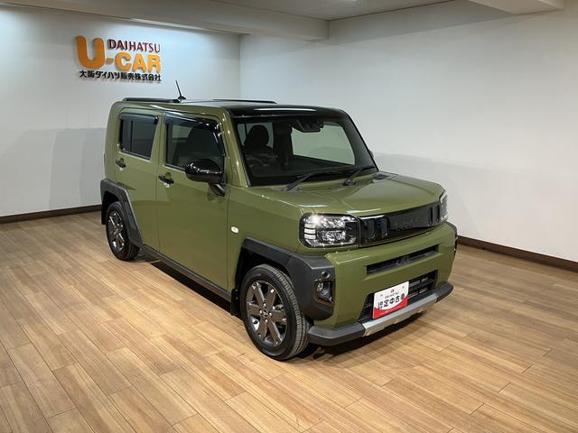 タフトＧターボ／ナビ／Ｂカメラ／クルコン／電動Ｐ／ＥＴＣ／ドラレコ１年間走行距離無制限保証／走行２．７万キロ／ナビ／ＢＬＵＥＴＯＯＴＨ／ＵＳＢ／前後ドラレコ／ＥＴＣ／バックカメラ／クルーズコントロール／電動パーキングブレーキ／スマートキー／コーナーセンサー／（大阪府）の中古車