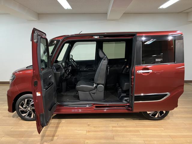 タントカスタムＸスタイルセレクション／ナビ／パノラマ／両側電スラ／１年間走行距離無制限保証／走行０．８万キロ／ナビ／ＢＬＵＥＴＯＯＴＨ／ＵＳＢ／パノラマカメラ／バックカメラ／前後ドラレコ／ＥＴＣ／両側電動スライドドア／前席シートヒーター／スマートキー／オートライト／（大阪府）の中古車