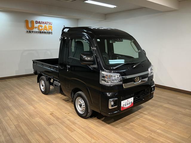 ハイゼットトラックジャンボエクストラ／ディスプレイオーディオ／走行０．４万キロ１年間走行距離無制限保証／走行０．４万キロ／ディスプレイオーディオ／ＢＬＵＥＴＯＯＴＨ／ＵＳＢ／ＡＵＸ／バックカメラ／コーナーセンサー／プッシュスタートボタン／電動格納式ドアミラー／スマートキー／（大阪府）の中古車
