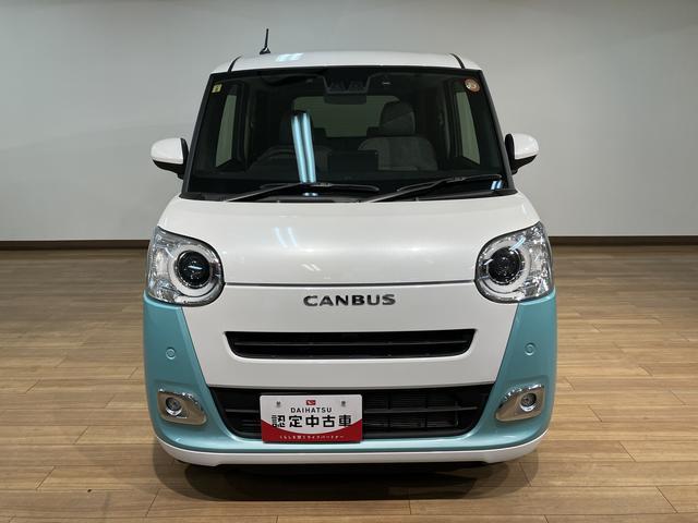 ムーヴキャンバスストライプスＧ／ナビ／両側電スラ／前後ドラレコ／ＥＴＣ／１年間走行距離無制限保証／走行２．６万キロ／ナビ／ＢＬＵＥＴＯＯＴＨ／ＵＳＢ／バックカメラ／前後ドラレコ／ＥＴＣ／両側電動スライドドア／スマートキー／前席シートヒーター／コーナーセンサー／（大阪府）の中古車