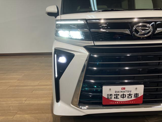 タントカスタムＸ　ナビ　バックカメラ　ＥＴＣ　両側パワスラ９インチディスプレイオーディオ／フルセグ放送／Ｂｌｕｅｔｏｏｔｈ／ＣＶＴ／スマアシ／前後ドライブレコーダー／１年走行距離無制限／電動パーキングアシスト／ＬＥＤヘッドライト／オートライト／キーフリー（大阪府）の中古車