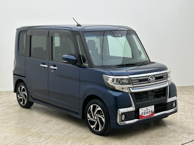 タントカスタムRS トップエディションVS SAIII ナビ!1年間走行距離無制限保証/走行8.2万キロ/ナビ/フルセグTV/Bluetooth/CD/DVD/USB/パノラマモニター/ETC/ドラレコ/スマートキー/LEDヘッドライト/両側パワースライドドア/(大阪府)の中古車