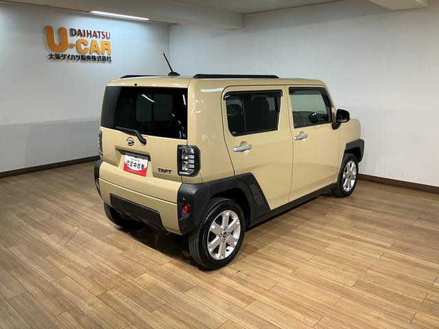 タフトＧ／ナビ／Ｂカメラ／走行１．８万キロ／電動Ｐ／シートヒーター１年間走行距離無制限保証／走行１．８万キロ／ナビ／ＢＬＵＥＴＯＯＴＨ／ＵＳＢ／バックカメラ／スマートキー／前席シートヒーター／コーナーセンサー／ＬＥＤヘッドライト／スカイフィールトップ／ＬＥＤフォグ／（大阪府）の中古車