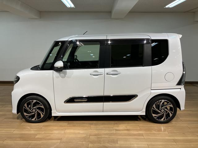 タントカスタムＲＳスタイルセレクション／ナビ／クルコン／両側電スラ走行３．１万キロ／９インチナビ／ＢＬＵＥＴＯＯＴＨ／ＵＳＢ／パノラマカメラ／Ｂカメラ／前後ドラレコ／ＥＴＣ／両側電動スライドドア／クルーズコントロール／前席シートヒーター／スマートキー／オートライト／（大阪府）の中古車