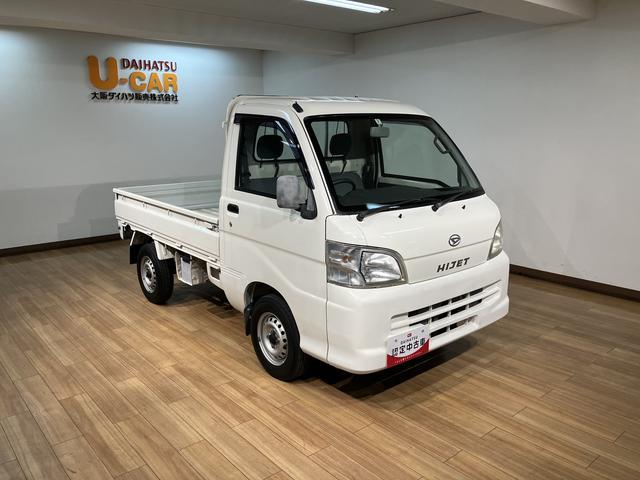 ハイゼットトラックエアコン・パワステ　スペシャル　５ＭＴ１年走行距離無制限保証／ワンオーナー／５速マニュアルトランスミッション／４ＷＤ／エアコン／パワステ／ＡＭ・ＦＭラジオ（大阪府）の中古車