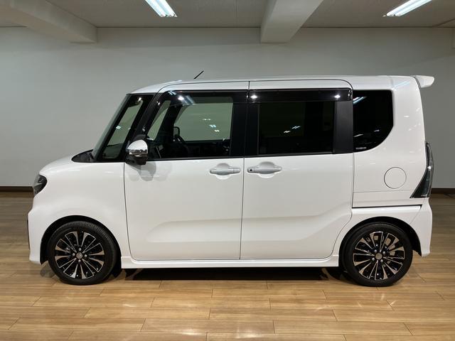 タントカスタムＲＳ　ナビ／ターボ／パノラマモニター／ＥＴＣ／ＡＣＣ１年間走行距離無制限保証／走行０．８万キロ／８インチナビ／ＴＶ／ＣＤ／Ｂｌｕｅｔｏｏｔｈ／ＵＳＢ／ドライブレコーダー／ＥＴＣ／ＡＣＣ／両側電動パワースライドドア／シートヒーター（運転席・助手席）／（大阪府）の中古車