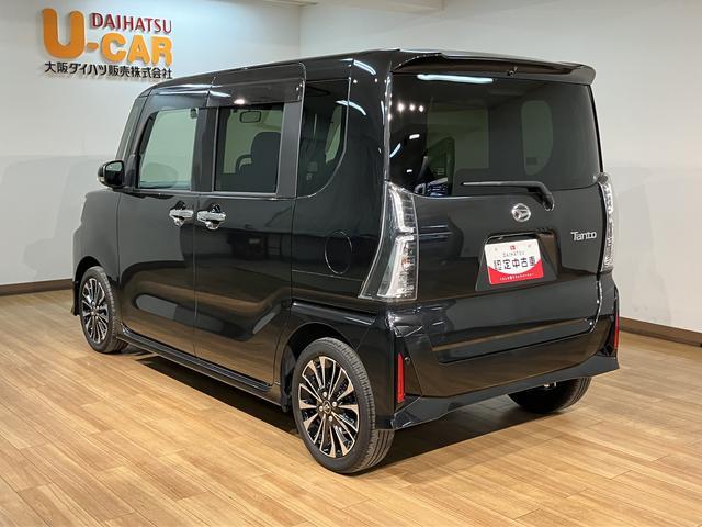 タントカスタムRS ターボエンジン 9インチディスプレイオーディオスマートアシスト/ターボエンジン/9インチディスプレイオーディオ/バックカメラ/電動パーキング/ETC車載器/ドラレコ/両側電動スライドドア/前席シートヒーター/コーナーセンサー(大阪府)の中古車
