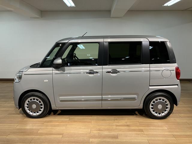 ムーヴキャンバスセオリーGターボ/ナビ/Bカメラ/クルコン/両側電スラ/ターボ車/ナビ/BLUETOOTH/USB/バックカメラ/クルーズコントロール/電動パーキングブレーキ/両側電動スライドドア/前席シートヒーター/スマートキー/LEDヘッドライト/オートライト/(大阪府)の中古車