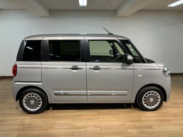 ムーヴキャンバスセオリーGターボ/ナビ/Bカメラ/クルコン/両側電スラ/ターボ車/ナビ/BLUETOOTH/USB/バックカメラ/クルーズコントロール/電動パーキングブレーキ/両側電動スライドドア/前席シートヒーター/スマートキー/LEDヘッドライト/オートライト/(大阪府)の中古車