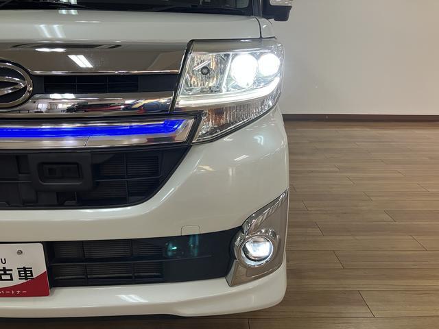 タントカスタムＲＳ　トップエディションＳＡII　ターボ／ナビ／１年間走行距離無制限保証／走行５．２万キロ／ターボ／ナビ／ＣＤ／ＤＶＤ／Ｂｌｕｅｔｏｏｔｈ／ＵＳＢ／バックカメラ／ＥＴＣ／両側電動パワースライドドア／スマートキー／ＬＥＤヘッドランプ／（大阪府）の中古車