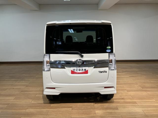 タントカスタムＲＳ　トップエディションＳＡII　ターボ／ナビ／１年間走行距離無制限保証／走行５．２万キロ／ターボ／ナビ／ＣＤ／ＤＶＤ／Ｂｌｕｅｔｏｏｔｈ／ＵＳＢ／バックカメラ／ＥＴＣ／両側電動パワースライドドア／スマートキー／ＬＥＤヘッドランプ／（大阪府）の中古車