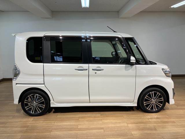 タントカスタムＲＳ　トップエディションＳＡII　ターボ／ナビ／１年間走行距離無制限保証／走行５．２万キロ／ターボ／ナビ／ＣＤ／ＤＶＤ／Ｂｌｕｅｔｏｏｔｈ／ＵＳＢ／バックカメラ／ＥＴＣ／両側電動パワースライドドア／スマートキー／ＬＥＤヘッドランプ／（大阪府）の中古車