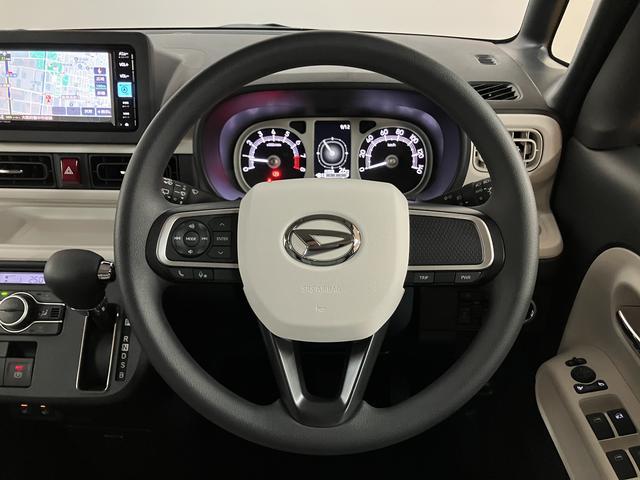 ムーヴキャンバスストライプスG ナビ バックカメラ届出済未使用車/新車保証継承/スマートアシスト/両側電動スライドドア/フルセグナビ/Bluetooth機能/バックカメラ/電動パーキング/前席シートヒーター/キーフリーキー/LEDヘッドライト(大阪府)の中古車