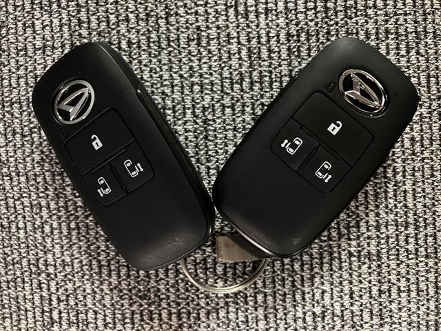 ムーヴキャンバスストライプスG ナビ バックカメラ届出済未使用車/新車保証継承/スマートアシスト/両側電動スライドドア/フルセグナビ/Bluetooth機能/バックカメラ/電動パーキング/前席シートヒーター/キーフリーキー/LEDヘッドライト(大阪府)の中古車