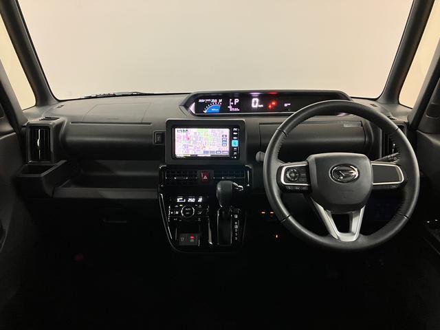 タントカスタムRS/ナビ/パノラマカメラ/前後ドラレコ/ETC/ターボ車/ナビ/BLUETOOTH/USB/パノラマカメラ/バックカメラ/前後ドラレコ/ETC/両側電動スライドドア/スマートキー/前席シートヒーター/電動パーキングブレーキ/コーナーセンサー/(大阪府)の中古車