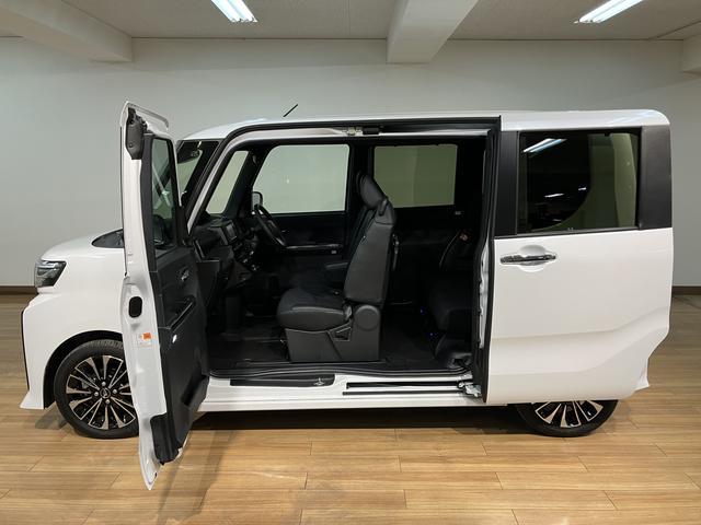 タントカスタムRS/ナビ/パノラマカメラ/前後ドラレコ/ETC/ターボ車/ナビ/BLUETOOTH/USB/パノラマカメラ/バックカメラ/前後ドラレコ/ETC/両側電動スライドドア/スマートキー/前席シートヒーター/電動パーキングブレーキ/コーナーセンサー/(大阪府)の中古車