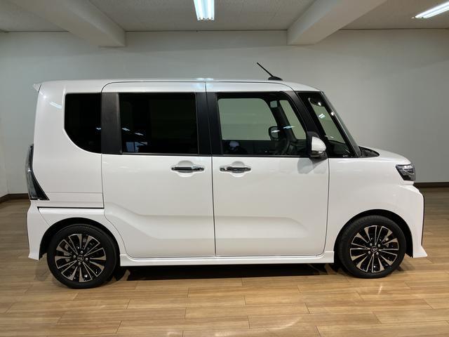 タントカスタムRS/ナビ/パノラマカメラ/前後ドラレコ/ETC/ターボ車/ナビ/BLUETOOTH/USB/パノラマカメラ/バックカメラ/前後ドラレコ/ETC/両側電動スライドドア/スマートキー/前席シートヒーター/電動パーキングブレーキ/コーナーセンサー/(大阪府)の中古車