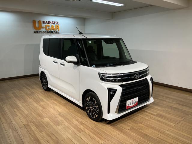 タントカスタムRS/ナビ/パノラマカメラ/前後ドラレコ/ETC/ターボ車/ナビ/BLUETOOTH/USB/パノラマカメラ/バックカメラ/前後ドラレコ/ETC/両側電動スライドドア/スマートキー/前席シートヒーター/電動パーキングブレーキ/コーナーセンサー/(大阪府)の中古車