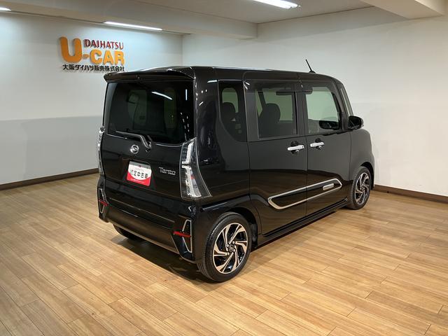タントカスタムRSスタイルセレクション 9インチナビターボ車/スマートアシスト/クルーズコントロール/9インチフルセグナビ/Bluetooth機能/パノラマモニター/前後ドラレコ/ETC車載器/両側電動スライドドア/電動パーキング/前席シートヒーター(大阪府)の中古車