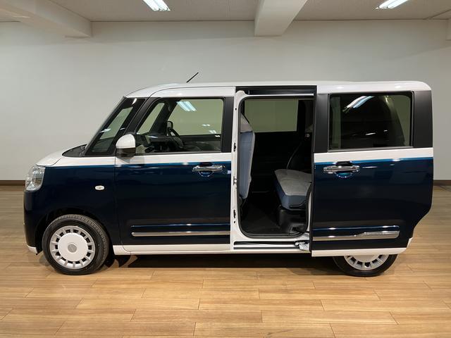 ムーヴキャンバスストライプスG/ナビ/Bカメラ/両側電スラ/スマートキー/ナビ/BLUETOOTH/USB/バックカメラ/両側電動スライドドア/スマートキー/前席シートヒーター/オートライト/LEDヘッドライト/LEDフォグランプ/コーナーセンサー/サイドエアバッグ/(大阪府)の中古車