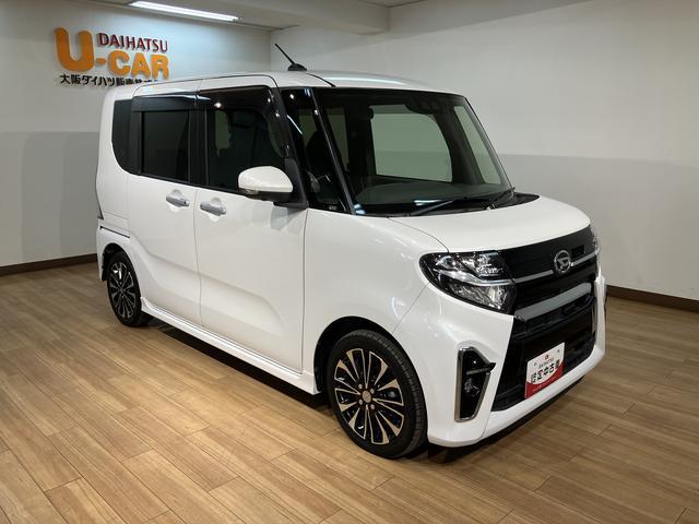 タントカスタムＲＳ　９インチナビ／パノラマカメラ／ＥＴＣ／ドラレコ９インチナビ・パノラマカメラ・ＥＴＣ・前後ドラレコ・ＴＶキット・クルーズコントロール・両側電動スライド・前席シートヒーター・ＬＥＤヘッドランプ・フォグランプ・アルミタイヤ（大阪府）の中古車