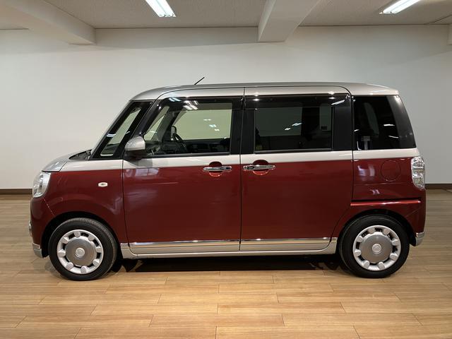 ムーヴキャンバスＧブラックインテリアＶＳ　ＳＡIII／８インチナビ／パノラマ走行０．５万Ｋｍ／８インチナビ／パノラマモニター／ステアリングスイッチ／６スピーカー／ＥＴＣ／運転席シートヒーター／両側パワースライドドア／ＬＥＤヘッドライト・フォグランプ／オートエアコン／キーフリー（大阪府）の中古車