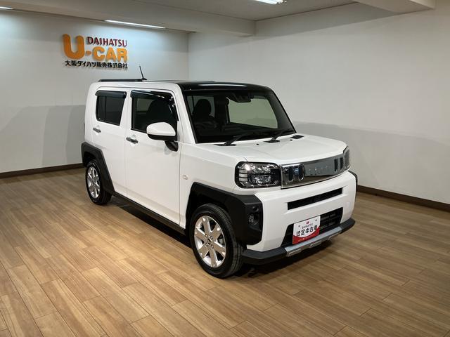 タフトＧターボ　クロムベンチャー／９インチＤＡ／Ｂカメラ／クルコン走行１．９万Ｋｍ／９インチディスプレイオーディオ／バックカメラ／ステアリングスイッチ／６スピーカー／ＥＴＣ／前後ドラレコ／クルーズコントロール／前席シートヒーター／ＬＥＤヘッドライト・フォグランプ（大阪府）の中古車