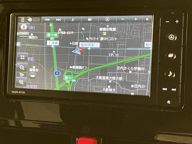 トールカスタムＧ／１．６万Ｋｍ／ナビ／Ｂカメラ／ＥＴＣ／クルコン走行１．６万Ｋｍ／ナビゲーション／バックカメラ／ステアリングスイッチ／６スピーカー／ＥＴＣ／前後ドラレコ／クルーズコントロール／両側パワースライドドア／ＬＥＤヘッドライト・フォグランプ／キーフリー（大阪府）の中古車