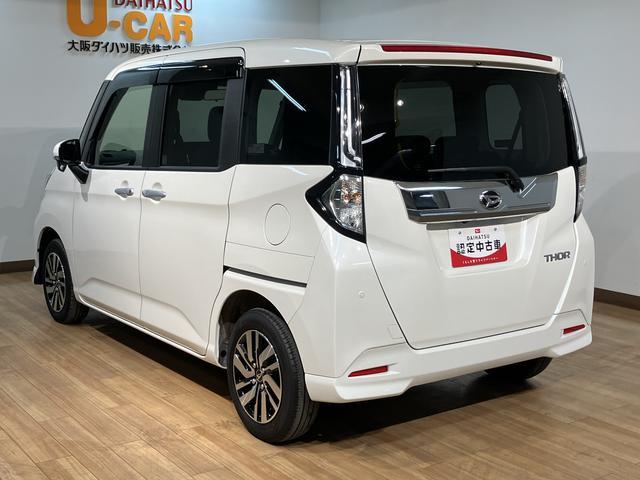 トールカスタムＧ／１．６万Ｋｍ／ナビ／Ｂカメラ／ＥＴＣ／クルコン走行１．６万Ｋｍ／ナビゲーション／バックカメラ／ステアリングスイッチ／６スピーカー／ＥＴＣ／前後ドラレコ／クルーズコントロール／両側パワースライドドア／ＬＥＤヘッドライト・フォグランプ／キーフリー（大阪府）の中古車