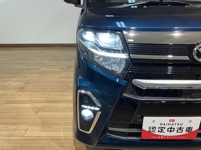 タントカスタムＸ／ＣＤチューナー／前席シートヒーター／両側パワスラ走行２．５万Ｋｍ／ＣＤチューナー／前席シートヒーター／運転席ロングスライドシート／電動パーキングブレーキ／両側パワースライドドア／ＬＥＤヘッドライト・フォグランプ／アルミ／オートエアコン／キーフリー（大阪府）の中古車