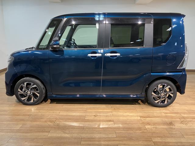 タントカスタムＸ／ＣＤチューナー／前席シートヒーター／両側パワスラ走行２．５万Ｋｍ／ＣＤチューナー／前席シートヒーター／運転席ロングスライドシート／電動パーキングブレーキ／両側パワースライドドア／ＬＥＤヘッドライト・フォグランプ／アルミ／オートエアコン／キーフリー（大阪府）の中古車