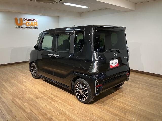 タントカスタムＲＳセレクション／９インチナビ／Ｂカメラ／クルコン走行１．８万ｋｍ／ターボ車／９インチナビ／バックカメラ／ステアリングスイッチ／ＥＴＣ／前後ドラレコ／クルーズコントロール／前席シートヒーター／両側パワースライドドア／ＬＥＤヘッドライト・フォグランプ（大阪府）の中古車