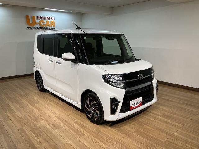 タントカスタムＸ／９インチＤＡ／バックカメラ／ＥＴＣ／両側パワスラ９インチディスプレイオーディオ／バックカメラ／ステアリングスイッチ／ＥＴＣ／前席シートヒーター／両側パワースライドドア／ＬＥＤヘッドライト・フォグランプ／アルミ／オートエアコン／キーフリー（大阪府）の中古車