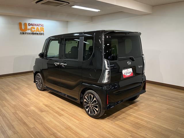 タントカスタムＲＳオーディオレス／バックカメラ／前席シートヒーター／電動パーキング／両側パワースライドドア／ＬＥＤヘッドライト・フォグランプ／１５インチアルミホイール／オートエアコン／キーフリーシステム（大阪府）の中古車
