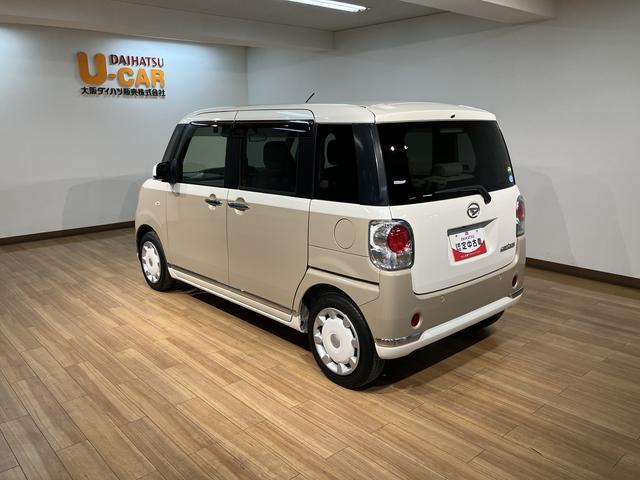 ムーヴキャンバスＧメイクアップリミテッド　ＳＡIII／ナビ／Ｐモニター走行２．５万ｋｍ／ナビゲーション／パノラマモニター／ステアリングスイッチ／ＥＴＣ／前後ドラレコ／ＵＳＢアダプター／両側パワースライドドア／ＬＥＤヘッドライト・フォグランプ／オートエアコン／キーフリー（大阪府）の中古車